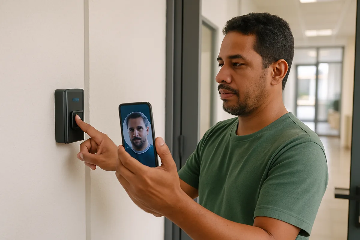 Comparação entre biometria digital e reconhecimento facial no registro de ponto