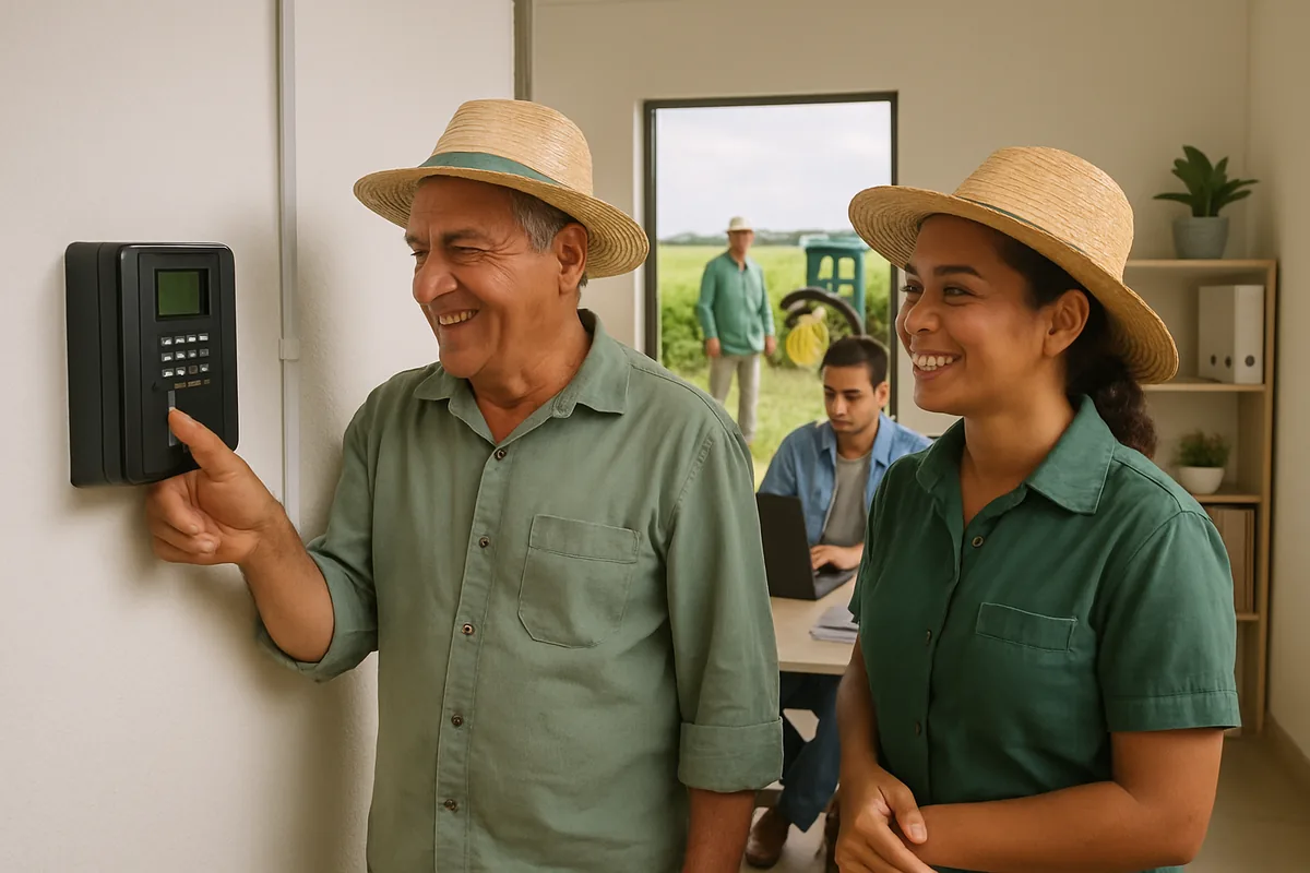 Ponto para agronegócio e trabalho rural