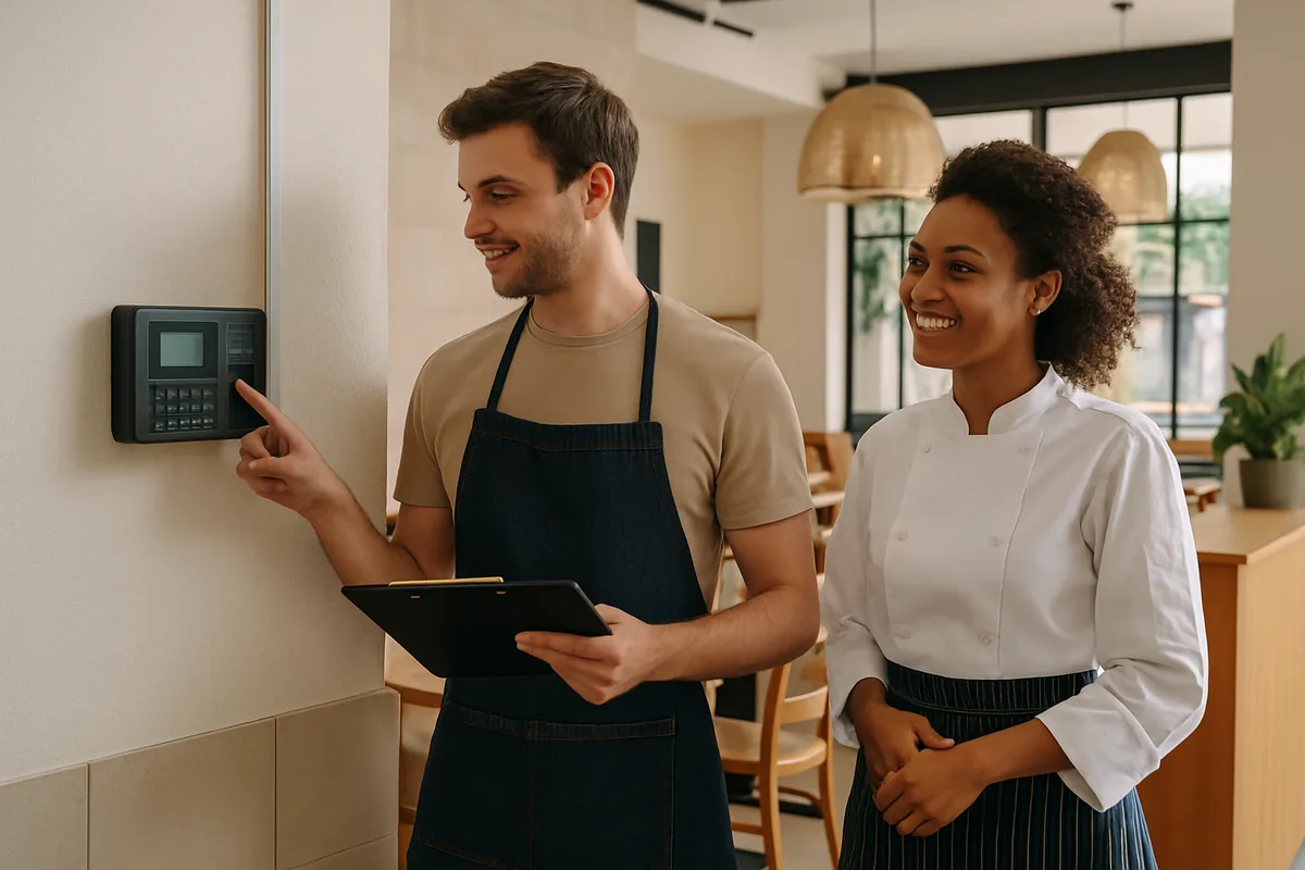 Controle de ponto para restaurantes e bares