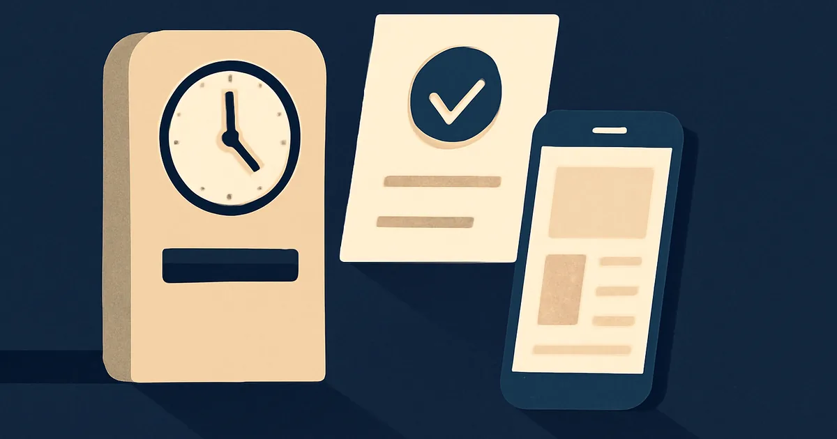 Como escolher um sistema de controle de ponto